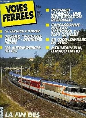 Image du vendeur pour VOIES FERREES, N 116, NOV.-DEC. 1999 mis en vente par Le-Livre