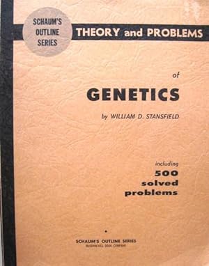 Imagen del vendedor de Schaum's Outline of Theory and Problems of Genetics a la venta por 20th Century Lost & Found