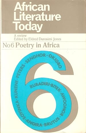 Seller image for African Literature Today - No. 6 Poetry in Africa for sale by Black Voices