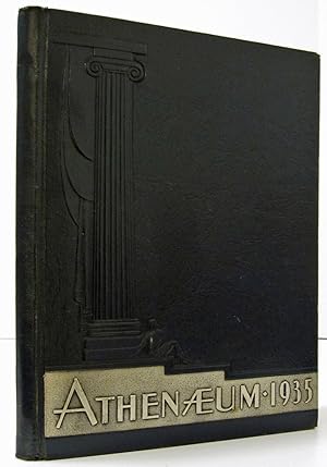 BARRINGER HIGH SCHOOL 1935 YEARBOOK (THE ATHENAEUM) Newark, New Jersey