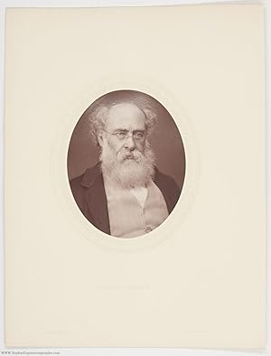 Fine unsigned Woodburytype Portrait Photograph, by Lock and Whitfield, (Anthony, 1815-1882, Novel...