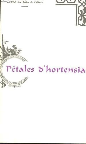 Seller image for PETALES D'HORTENSIAS for sale by Le-Livre
