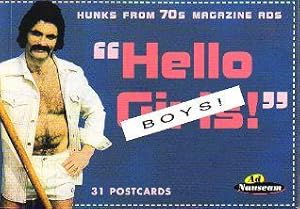 HELLO GIRLS HUNKS FROM THE 70S MAGAZINE ADS