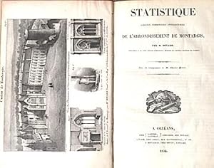 Imagen del vendedor de Statistique Agricole, Commerciale, Intellectuelle de l'arrondissement de MONTARGIS. a la venta por DKB LIVRES ANCIENS