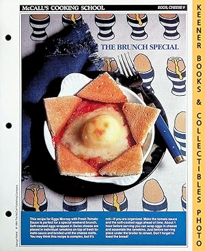 McCall's Cooking School Recipe Card: Eggs, Cheese 9 - Eggs Mornay With Fresh Tomato Sauce : Repla...