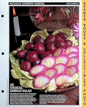 McCall's Cooking School Recipe Card: Eggs, Cheese 10 - Red-Beet Eggs : Replacement McCall's Recip...