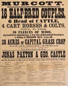 18 Half-Breed Couples, 6 Head of Cattle, Horses, Colts, Pony, Pigs, Fleeces of Wool. Murcott [ori...