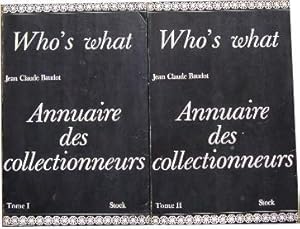 Imagen del vendedor de WHO'S WHAT - ANNUAIRE DES COLLECTIONNEURS. a la venta por Librairie les mains dans les poches