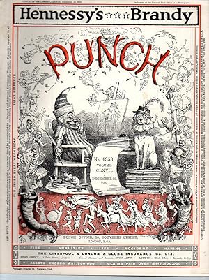 PUNCH or The London Charivari, No 4353, 10 December 1924. Original Magazine.