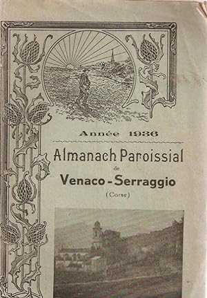 Almanach Paroissial de Vanaco-Serragio .année 1936