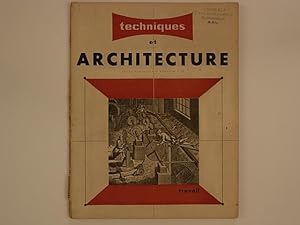 Techniques et architecture, n° 9-10 - 1948 - 8e année. Travail