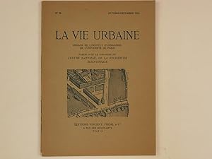 La Vie Urbaine N°58 Octobre-Décembre 1950