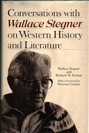 Bild des Verkufers fr Conversations with Wallace Stegner on Western History and Literature. zum Verkauf von James M. Dourgarian, Bookman ABAA