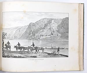 Image du vendeur pour Die Donau vom Ursprunge bis Belgrad. 71 Ansichten nach der Natur gezeichnet von J. Alt. Mit erluterndem Texte. Neue Auflage der malerischen Donaureise. mis en vente par Antiquariat INLIBRIS Gilhofer Nfg. GmbH