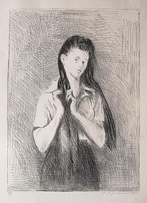 Lithograph - Raphael Soyer