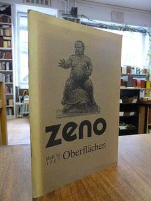 Bild des Verkufers fr Zeno - Zeitschrift fr Literatur und Sophistik, Heft 10: Oberflchen, zum Verkauf von Antiquariat Orban & Streu GbR