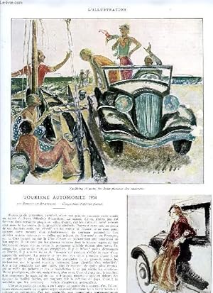 Seller image for TOURISME AUTOMOBILE 1934 (EXTRAIT DE L'ILLUSTRATION) for sale by Le-Livre