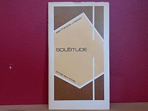 Imagen del vendedor de Solitude; Exemplaire no92 a la venta por La Bouquinerie  Dd