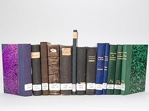Série : [ Exceptionnel recueil suivi de 13 volumes de circulaires des Supérieurs de la Société de...