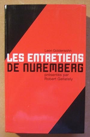 Seller image for Les entretiens de Nuremberg for sale by Domifasol