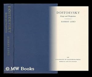Bild des Verkufers fr Dostoevsky - Essays and Perspectives zum Verkauf von MW Books Ltd.