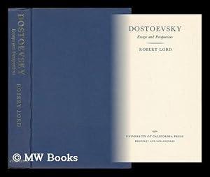 Imagen del vendedor de Dostoevsky - Essays and Perspectives a la venta por MW Books