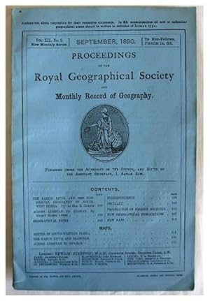 Two Reports on Persia: The Karun River and the Commercial Geography of South-West Persia [AND] Ac...