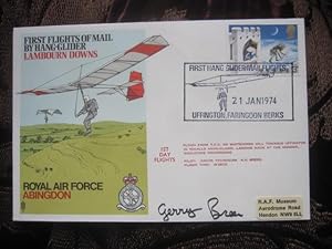 SPECIAL FLIGHT COVERS - "First Flights of Mail By Hang Glider" Lambourn Downs - Five Covers Each ...