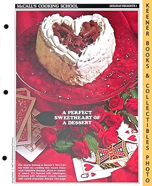 McCall's Cooking School Recipe Card: Holiday Delights 1 - Floating Heart Ritz : Replacement McCal...