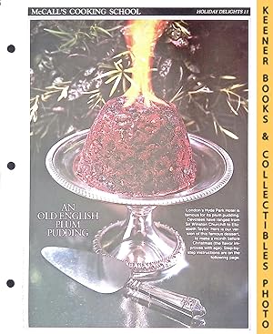 McCall's Cooking School Recipe Card: Holiday Delights 11 - English Plum Pudding : Replacement McC...