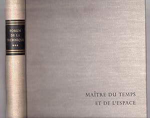 Imagen del vendedor de Forum de la Technique : Vol. 3. Matre du Temps et de l'Espace a la venta por MAGICBOOKS