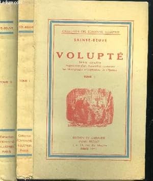 Bild des Verkufers fr Volupt Tomes : I et II. En 2 volumes. zum Verkauf von Le-Livre