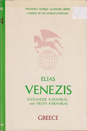 Seller image for Elias Venezis for sale by Jonathan Grobe Books