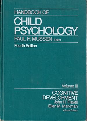 Seller image for Handbook Of Child Psychology, Cognitive Development for sale by Jonathan Grobe Books