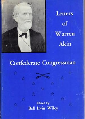 Letters of Warren Akin, Confederate Congressman