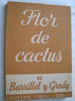 Imagen del vendedor de FLOR DE CACTUS a la venta por Librera Maestro Gozalbo