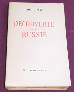 Image du vendeur pour DECOUVERTE DE LA RUSSIE mis en vente par LE BOUQUINISTE