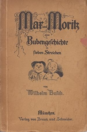 Seller image for Mar Und Moritz Eine Bubengelchichte in Lieben Streichen for sale by Valuable Volumes