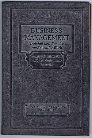 Image du vendeur pour PRINCIPLES OF PROFITABLE MANAGEMENT, BUSINESS MANAGEMENT Executive Manuals 3 and 4: LOOKING AHEAD IN BUSINESS & WHY PURCHASING POWER FLUCTUATES mis en vente par SUNSET BOOKS