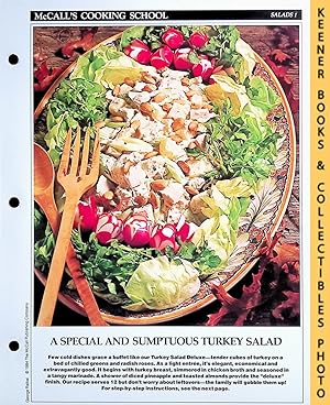 McCall's Cooking School Recipe Card: Salads 1 - Deluxe Turkey Salad : Replacement McCall's Recipa...