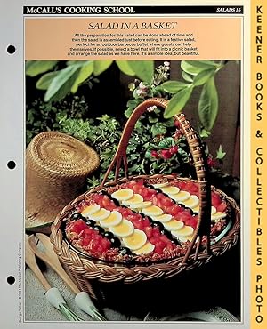 McCall's Cooking School Recipe Card: Salads 16 - Layered Vegetable Salad : Replacement McCall's R...