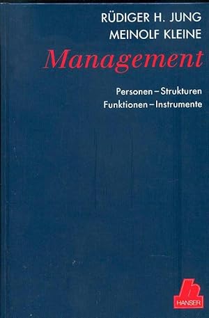 Management. Personen, Strukturen, Funktionen, Instrumente.