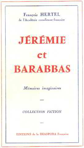 Seller image for Jeremie et barabbas/memoires imaginaires for sale by librairie philippe arnaiz