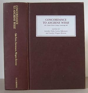 Imagen del vendedor de Concordance to Ancrene Wisse. MS Corpus Christi College Cambridge 402. a la venta por David Strauss