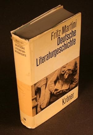 Imagen del vendedor de Deutsche Literaturgeschichte. Von den Anfngen bis zur Gegenwart. a la venta por Steven Wolfe Books