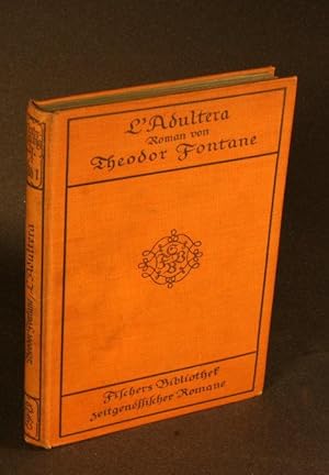 Seller image for L'Adultera. Roman. for sale by Steven Wolfe Books