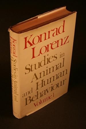 Seller image for Studies in animal and human behaviour. Volume 1. Translated by Robert Martin for sale by Steven Wolfe Books