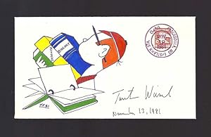 Signed FDC - First Day Cover. Nobel Prize