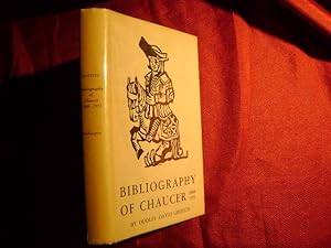 Seller image for Bibliography of Chaucer. 1908-1953. for sale by BookMine