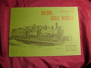 Imagen del vendedor de Balboa Scale Models (catalog 4). Brass Engines, Shay, SP, UP, AT&SF. a la venta por BookMine